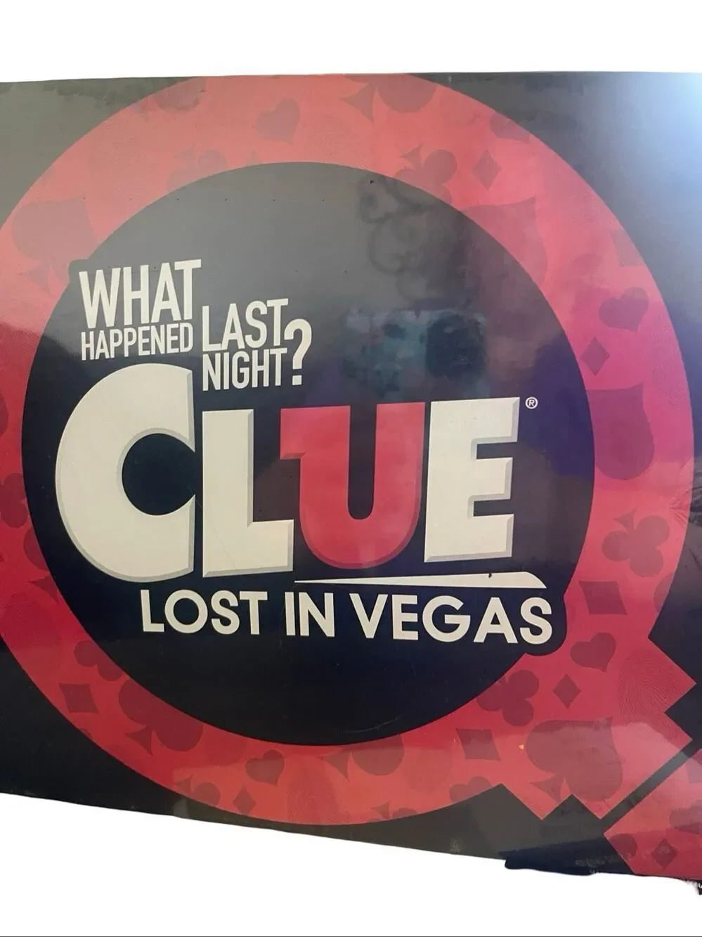 New Hasbro CLUE Lost In Vegas What Happened Last Night? Board Game